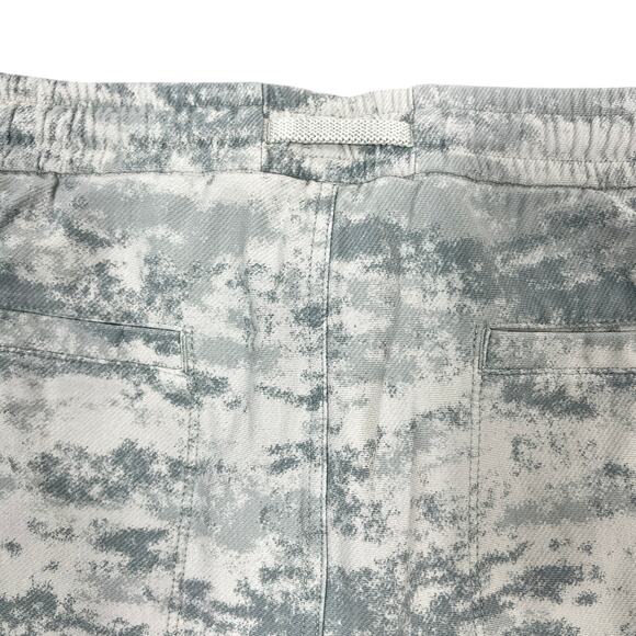 Athleta Farallon Jogger Pants Women's XL Fog Gray Green Camo Athletic Running - Picture 8 of 13